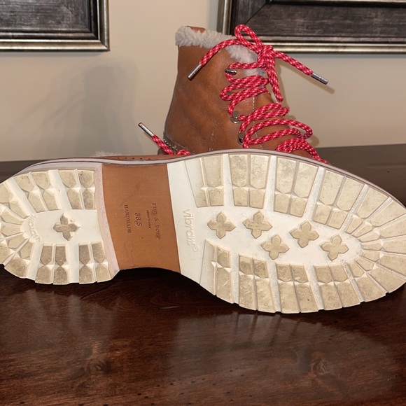 Rag & Bone Compass Shearling Fur-Lined Hiking Boot - Picture 6 of 11